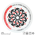 High Quality Decal Luxury 10.5" Dinner Plate